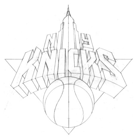 Logo Design  York on Evolution Of The New York Knicks Logo    Barbour Design